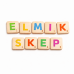scrabble z napisem elmik sklep 